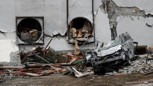 Gedung 5 Lantai Ambruk Menimpa Bus, 9 Orang Tewas