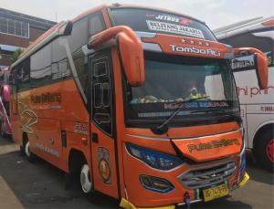 Perbaikan Jembatan Wayrarem Lampung Utara, Bus Antarkota di Terminal Bekasi Alami Keterlambatan
