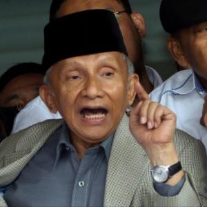 Tolak Wacana Duet Prabowo-Jokowi, Amien Rais: Apa-apaan!