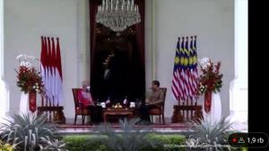 Presiden Terima PM Malaysia Ismail Sabri di Istana Merdeka, Bahas Ketenagakerjaan