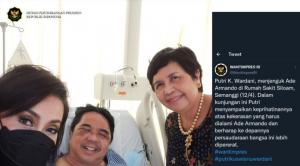 Blunder! Sekelas Wantimpres Terciduk Hapus Tweet Jenguk Ade Armando, Malu Ketahuan Pelihara Buzzer?  
