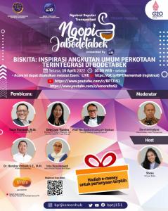 BPTJ Gelar Ngopi Jabodetabek, Bahas Biskita: Inspirasi Angkutan Umum Terintegrasi di Bodetabek  