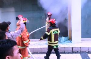 Bank BNI di Bulevard Summarecon Bekasi Terbakar,  Kerugian Ditaksir Rp1,5 Miliar
