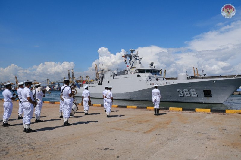 Dukung Gpdrr Tni Al Kerahkan Tiga Kapal Perang Jaga Perairan Bali