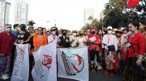 Perempuan Berkebaya Ramaikan CFD Jakarta, Menlu Retno: Kebaya Diajukan ke Unesco