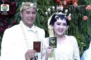Akad Nikah Via Vallen, Maskawin Euro dan Saksi Erick Thohir
