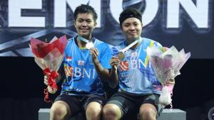 Presiden Jokowi Ucapkan Selamat ke Ganda Putri Indonesia Apriyani/Siti Juara di Singapore Open 2022