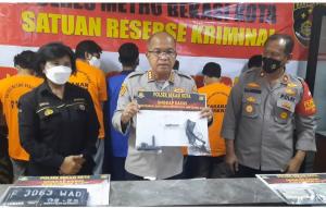 Pencuri Sepeda Motor Ditangkap, Polisi Temukan Senpi Rakitan Aktif