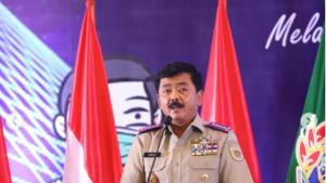 Seperti Militer, Menteri Hadi Tjahjanto Tambah Topi Baret dan Stik Komando Sebagai Atribut Baru PNS Kementerian ATR/BPN