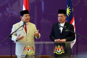 Menhan Prabowo: Saya Akan Berjuang Perkokoh Hubungan Indonesia dan Malaysia