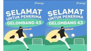 PENGUMUMAN Kartu Prakerja Gelombang 43 Hari Ini, Cek prakerja.go.id
