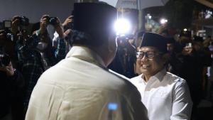 Pakai Pantun Bahasa Jawa, Prabowo Beri Ucapan Ultah untuk Cak Imin 