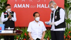 Presiden Jokowi Luncurkan Vaksin Indovac: Enggak Pernah Bersuara, Tahu-Tahu Jadi