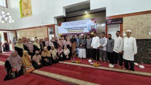 Peringati Maulid Nabi Muhammad SAW 2022, SMPN 4 Bersama SMPN 14 Tambun Selatan Gelar Santunan Anak Yatim di Masjid Raya Jatimulya