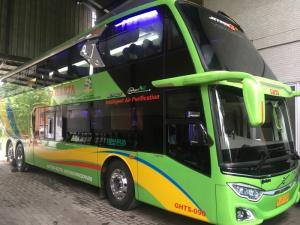Bus Double Decker Terbaru Milik Gunung Harta Beroperasi, Berapa Sih Tarifnya?