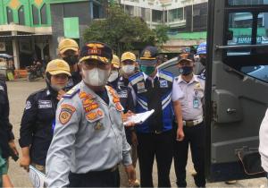 Hari Kedua, Dishub Kota Bekasi Geber Periksa Kelaikan Bus di Terminal