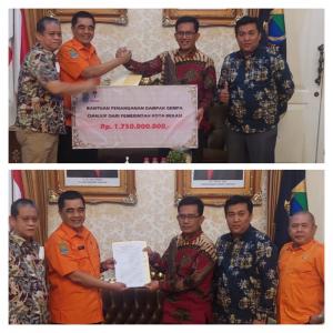 Pemkot Bekasi Salurkan Bantuan Bagi Korban Gempa Cianjur