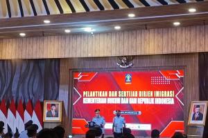 Menkumham Resmi Lantik Silmy Karim Jadi Dirjen Imigrasi