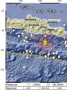 BMKG soal Gempa Malang Magnitudo 5,1, Dimutakhirkan Jadi M 4,8