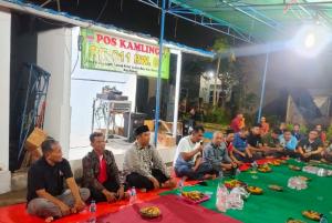 Peresmian Pos Kamling di Sumur Batu Kota Bekasi dan Ramah Tamah Bersama Bacaleg Haji Anton