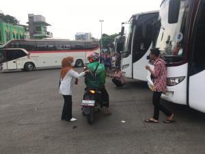 Jelang Peringatan Isra Miraj, Jumlah Penumpang Bus Primajasa Normal di Terminal Bekasi