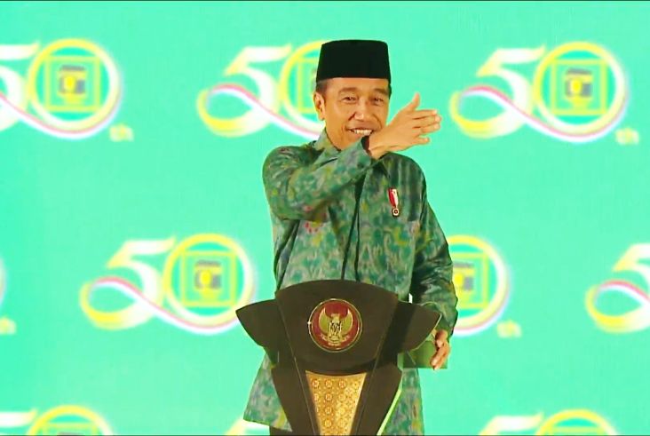 Hadiri Harlah PPP,  Presiden Jokowi Sebut Plt Ketum Cocok Jadi Capres atau Cawapres