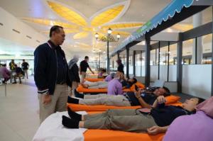 Peduli Kesehatan Kerja di Bulan K3, Angkasa Pura I Gelar Donor Darah di Tiap Bandara Kelolaanya