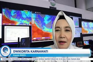 BMKG: Suhu Bumi Meningkat 1,2 Derajat Celsius