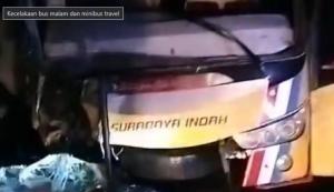 Kecelakaan Bus Surabaya Indah dan Mobil Travel di Sumbawa, 6 Orang Meninggal