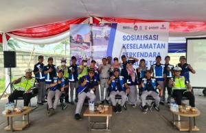 Jasa Raharja Jawa Barat Bersama KNKT, Jasamarga, Dishub dan Ditlantas Polda Jabar Kampanye Keselamatan Lalu Lintas di Jalan Tol