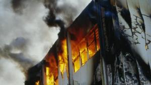 Gudang Terbakar di Pasar Induk Cipinang Berisi Kardus dan Karung