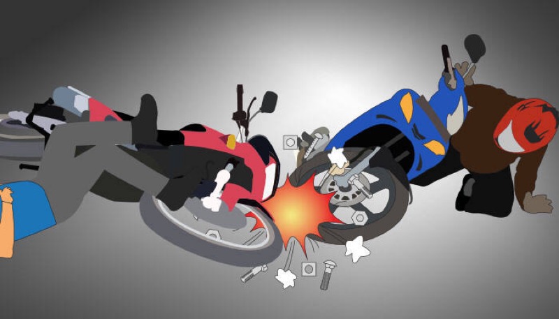 5 Sepeda Motor Kecelakaan Beruntun di BSD, 1 Pengendara Tewas