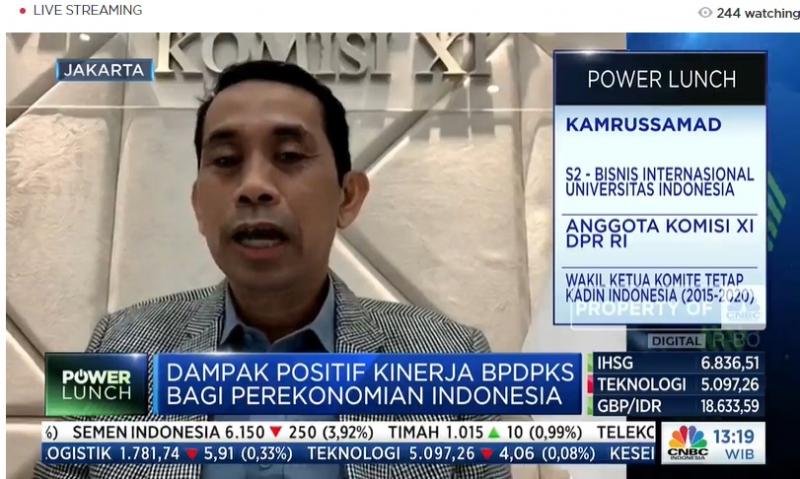 Anggota Komisi XI DPR: Kinerja BPDPKS Perlu Ditingkatkan