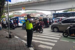 Begini Kondisi Lalu Lintas Sejumlah Ruas Jalan di Jakarta Rabu Siang