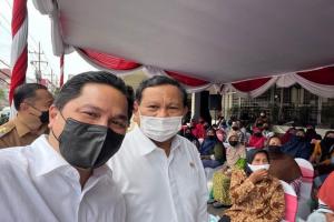  Prabowo dan Erick Dinilai Duo Menteri Kepercayaan Penerus Presiden Jokowi 