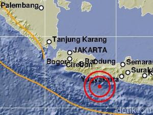 Gempa M4,5 Guncang Cilacap, BMKG Sebut Akibat Aktivitas Patahan di Dasar Laut