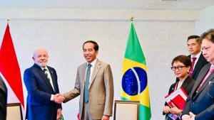 Presiden Jokowi dan Presiden Lula da Silva Bahas Peningkatan Kerja Sama Indonesia-Brasil
