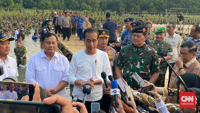 Menhan Prabowo Temui Presiden Jokowi di Istana Bogor Hari Ini