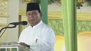 Di Sisa Usia, Menhan Prabowo Subianto Siap Wakafkan Jiwa Raga untuk Negara dan Rakyat