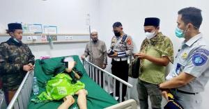 Jasa Raharja Tasikmalaya Gerak Cepat Beri Jaminan Bagi Santri Tertabrak Rombongan Moge di Ciamis