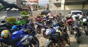 Polsek Cikancung Tindak Puluhan Sepeda Motor Kanlpot Bising