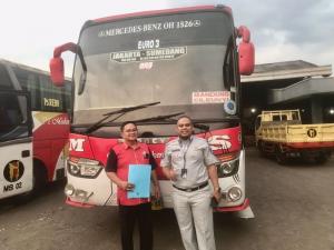 Pastikan Perlindungan Penumpang saat Perjalanan, Jasa Raharja Jawa Barat Giat CRM ke PO Medal Sekarwangi