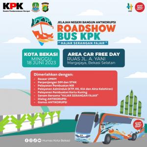 Bus Roadshow KPK Bakal Hadir di Kota Bekasi