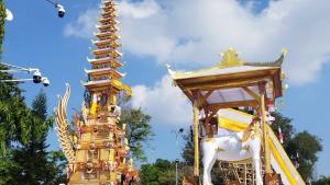 Bade Setinggi 22 Meter Berlapis Emas akan Bawa Jenazah Raja Denpasar IX dalam Prosesi Pelebon