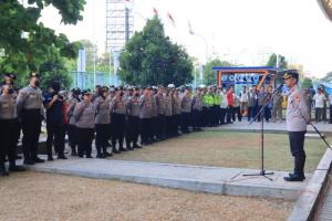 Polres Metro Bekasi Kota Libatkan 450 Personel Gabungan Dalam Pengamanan Pertandingan Indonesia Vs Korea Selatan U-17