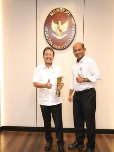 Gegara Inovasi BUBK, KKP Raih Penghargaan Prestius Indonesia Award 2023