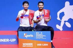 Berry/Rian Sabet Juara Xpora Indonesia International Challange