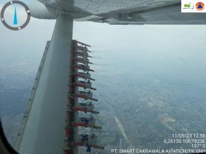 BNPB Pakai Metode Water Mist Spraying untuk Bersihkan Udara Jakarta