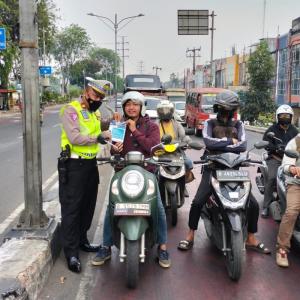 Polda Metro Jaya Catat Angka Sepeda Motor Lawan Arus Menurun Selama 3 Hari Operasi Zebra Jaya 2023