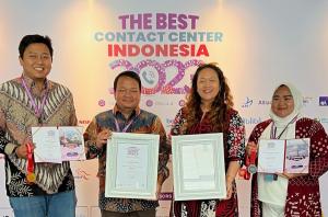 Angkasa Pura I Borong 4 Penghargaan dalam Ajang The Best Contact Center Indonesia 2023